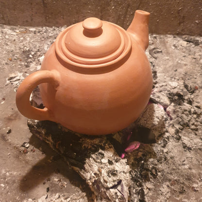 Terracotta Clay Teapot - 1.2L
