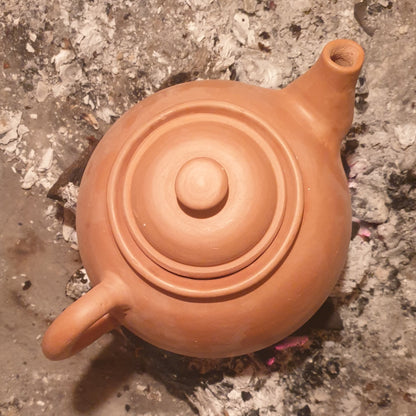 Terracotta Clay Teapot - 1.2L