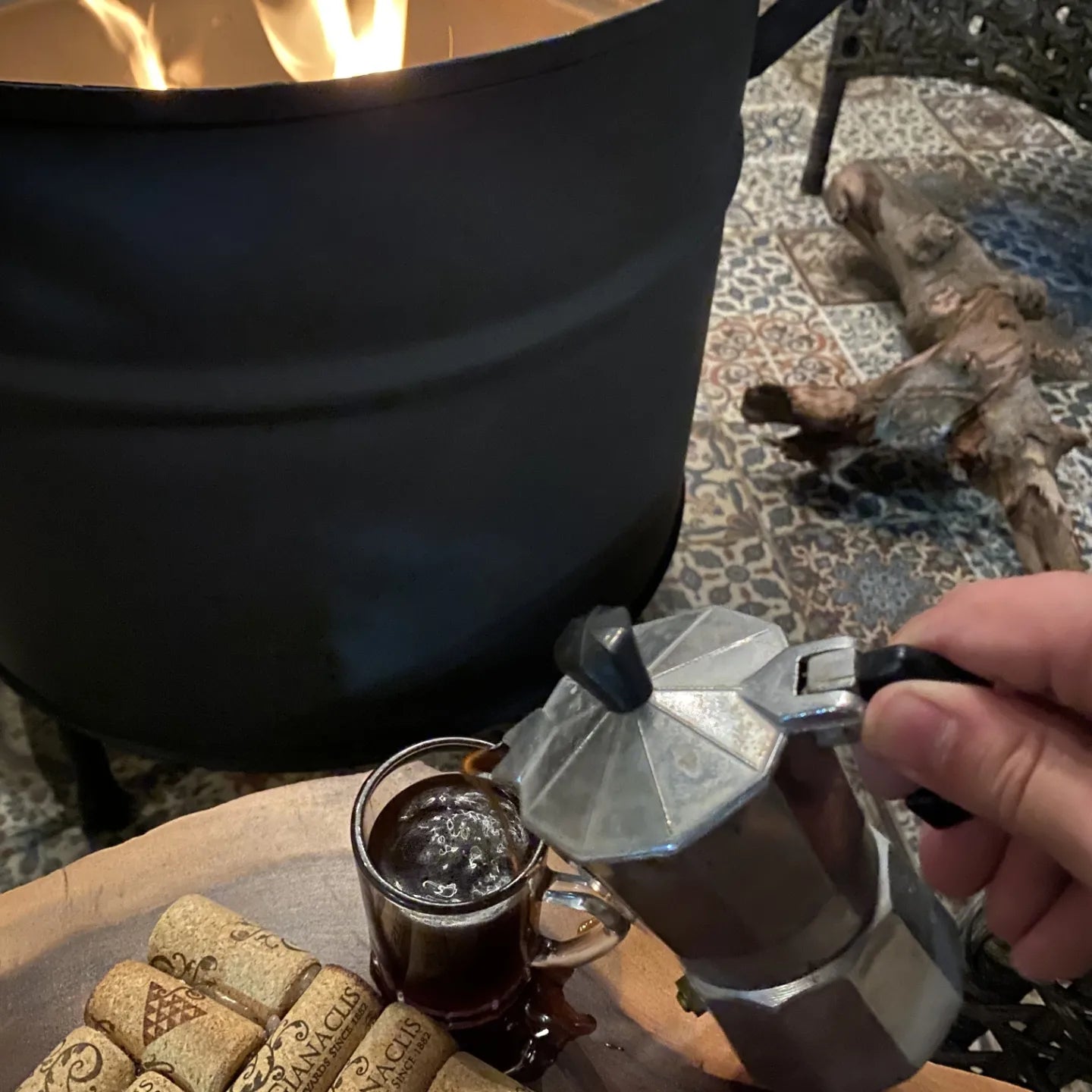 Mini Drum Fire Pit