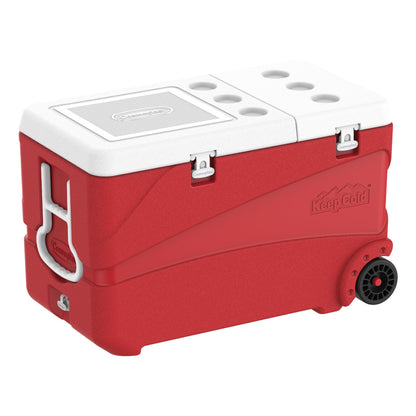 Cosmoplast - 102L Ice Box With Wheels