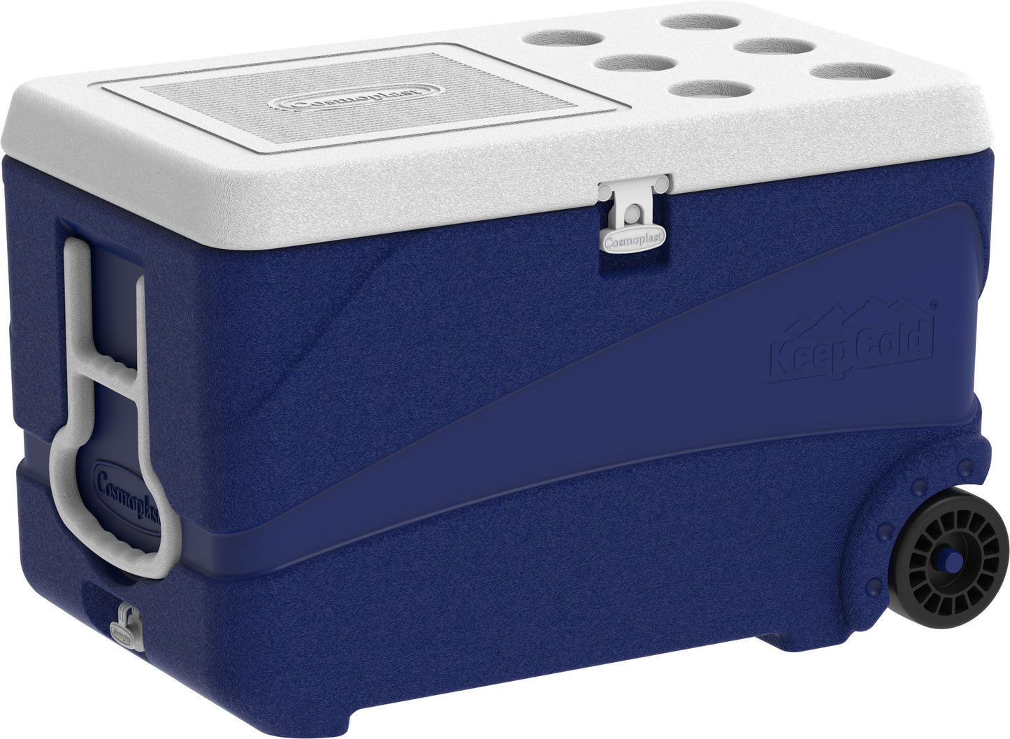 Cosmoplast - 84L Ice Box With Wheels