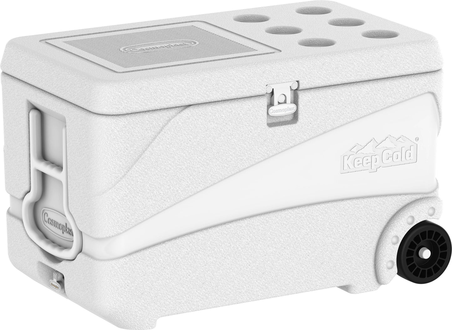 Cosmoplast - 84L Ice Box With Wheels